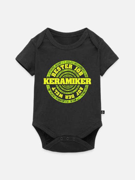 Beruf Keramiker - Baby Premium Kurzarmbody - Schwarz