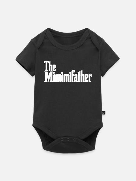 Lustige Sprüche Mimimi Humor Heul Leise - Baby Premium Kurzarmbody - Schwarz