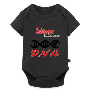 Il est dans mon passe-temps d’ADN - Body à manches courtes Premium Bébé - noir - Devant