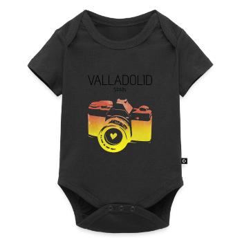 Caméra Valladolid Espagne - Body à manches courtes Premium Bébé - noir - Devant