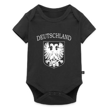 Allemagne T-shirt - cadeau crête de la maison - Body à manches courtes Premium Bébé - noir - Devant