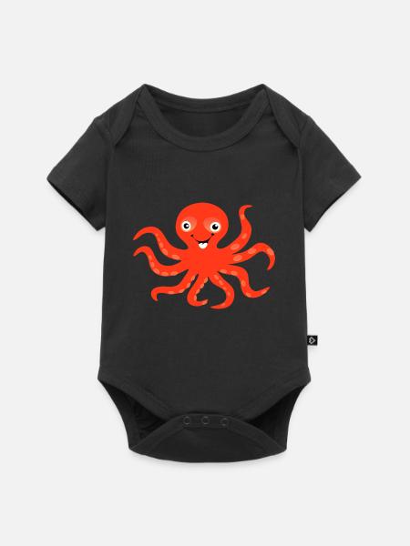 Kraken - Baby Premium short-sleeve bodysuit - black