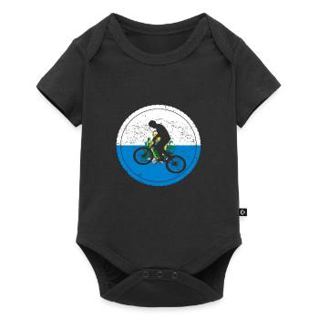 Bike bmx love biking San Marino - Baby Premium short-sleeve bodysuit - black - Front