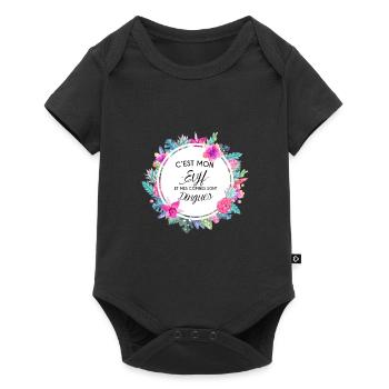 Un EVJF au TOP - Body à manches courtes Premium Bébé - noir - Devant