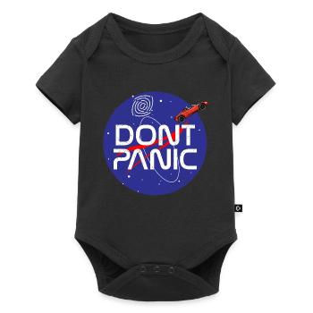 Dont Panic Universe Racers T-shirt - Baby Premium short-sleeve bodysuit - black - Front