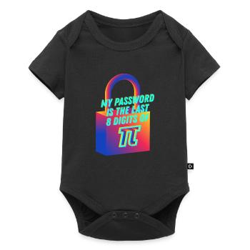 My Password is the Last 8 Digits of Pi Math Nerd - Baby Premium short-sleeve bodysuit - black - Front