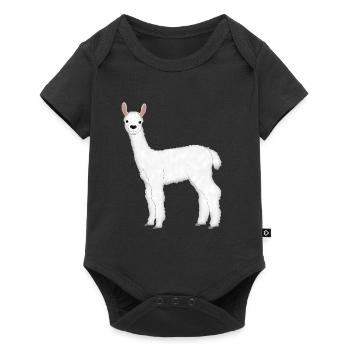 Alpaga 5 - Body à manches courtes Premium Bébé - noir - Devant