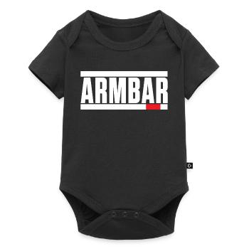 Brazilian Jiu Jitsu - BJJ Armbar - Baby Premium short-sleeve bodysuit - black - Front