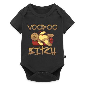 Voodoo Gifts | Black Magic Voodoo Doll - Baby Premium short-sleeve bodysuit - black - Front