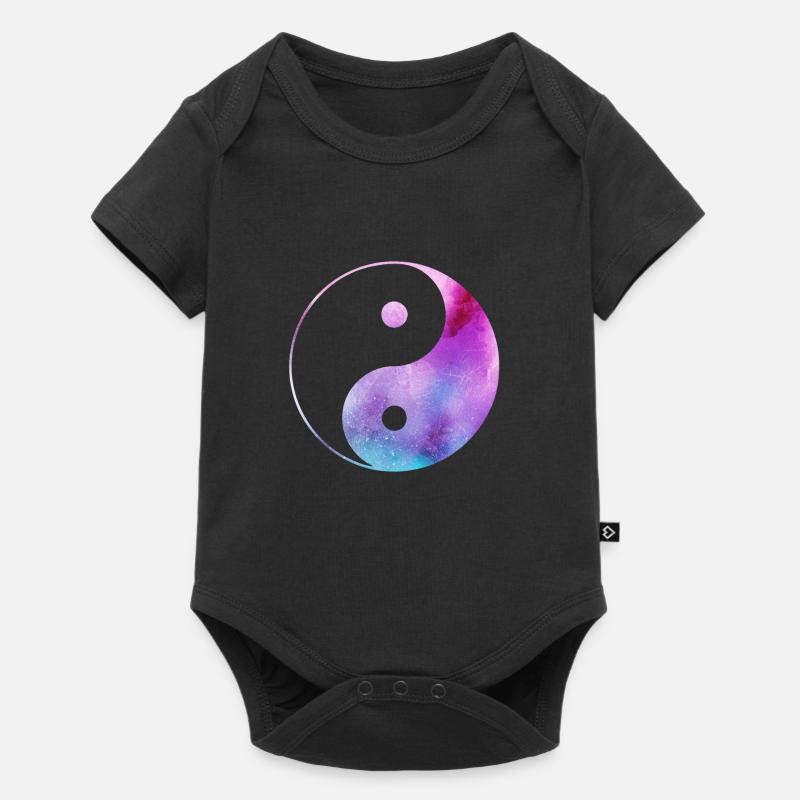 Yin Yang - Baby Premium short-sleeve bodysuit - black