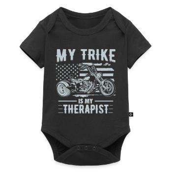 Trike Gift Ideas | Triker Motorcycle Trikes Biker - Baby Premium short-sleeve bodysuit - black - Front