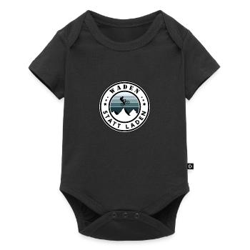 Calves instead of charging - Baby Premium short-sleeve bodysuit - black - Front