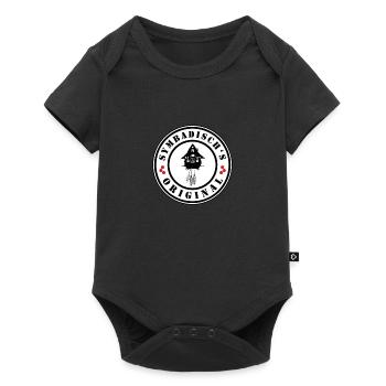 Symbadisch´s Original - Baby Premium Kurzarmbody - Schwarz - Vorne