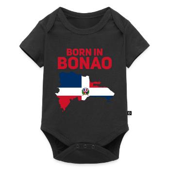 Bonao - Body à manches courtes Premium Bébé - noir - Devant