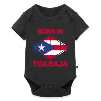 Puerto Rico - Baby Premium short-sleeve bodysuit - black - Front