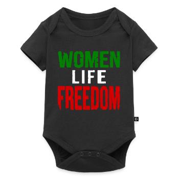 Women life freedom iran - Body à manches courtes Premium Bébé - noir - Devant