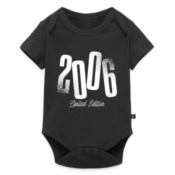 2006 Année 18e anniversaire Année de naissance - Body à manches courtes Premium Bébé - noir - Devant