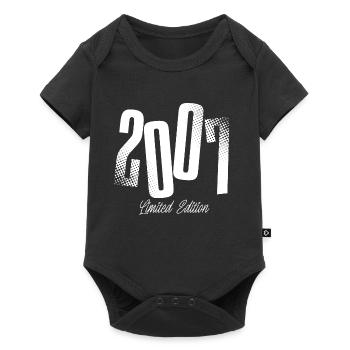 2007 Year of birth Year born - Baby Premium short-sleeve bodysuit - black - Front