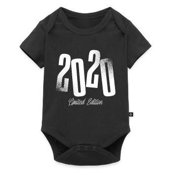 2020 Année de naissance Année de naissance - Body à manches courtes Premium Bébé - noir - Devant