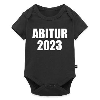 Abitur 2023 - Baby Premium Kurzarmbody - Schwarz - Vorne