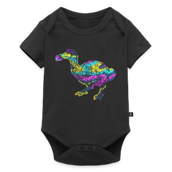 Dodo Bird - Baby Premium short-sleeve bodysuit - black - Front