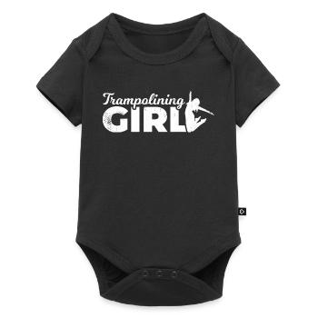 Trampoline jumper - Body à manches courtes Premium Bébé - noir - Devant