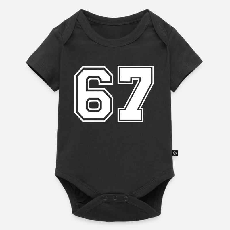 67 - Body à manches courtes Premium Bébé - noir
