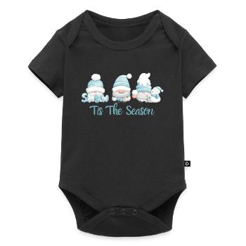C’est la saison. Joyeux Noël - Body à manches courtes Premium Bébé - noir - Devant