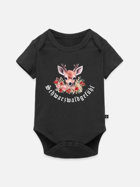 Black Forest feeling - Baby Premium short-sleeve bodysuit - black