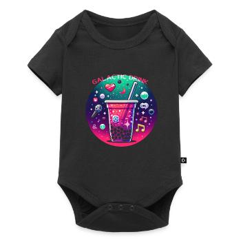 Galactic Boba Delight - Baby Premium short-sleeve bodysuit - black - Front