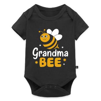 abeille abeille apicultrice abeille abeille - Body à manches courtes Premium Bébé - noir - Devant