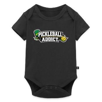 Pickleball Addict Logo - Body à manches courtes Premium Bébé - noir - Devant