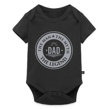Birthday Gift Father Father's Day Birthday Sco - Baby Premium short-sleeve bodysuit - black - Front