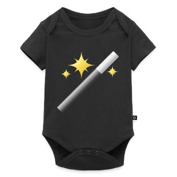 Wizard Wizard Sorcerer Magic Magic Witch Magic - Baby Premium short-sleeve bodysuit - black - Front