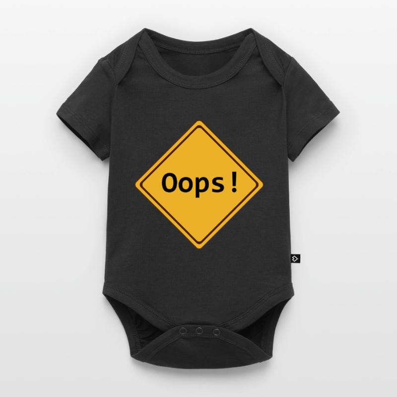 error, oops!, anpassbar Baby Premium Kurzarmbody