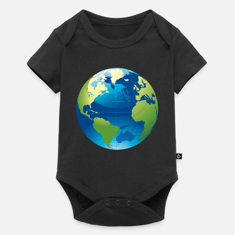 Globe - Globe - Body à manches courtes Premium Bébé - noir
