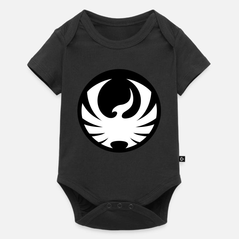 Phönix - Baby Premium Kurzarmbody - Schwarz