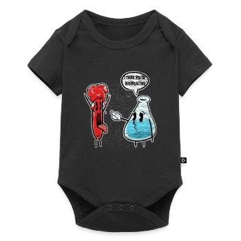 chimie - Body à manches courtes Premium Bébé - noir - Devant