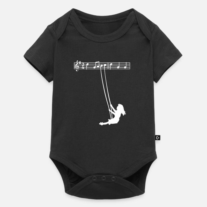 Mélomane - Body à manches courtes Premium Bébé - noir