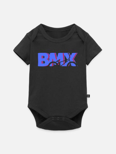 BMX Dirt-Jump Shirt for Kids & Bikers - Baby Premium short-sleeve bodysuit - black