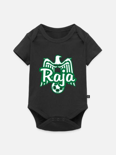 Raja Casablanca - Body à manches courtes Premium Bébé - noir