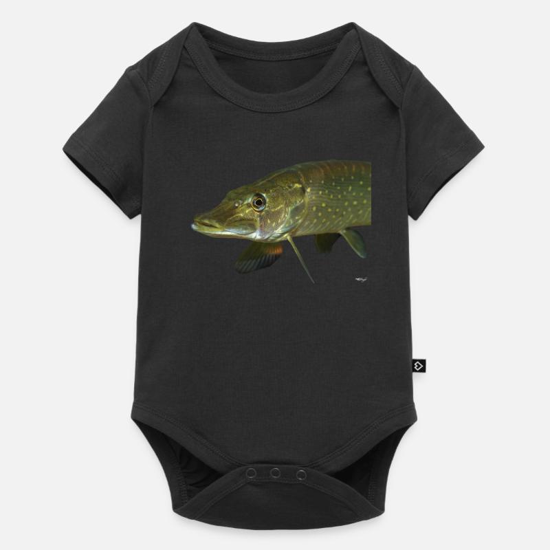 Brochet - Body à manches courtes Premium Bébé - noir