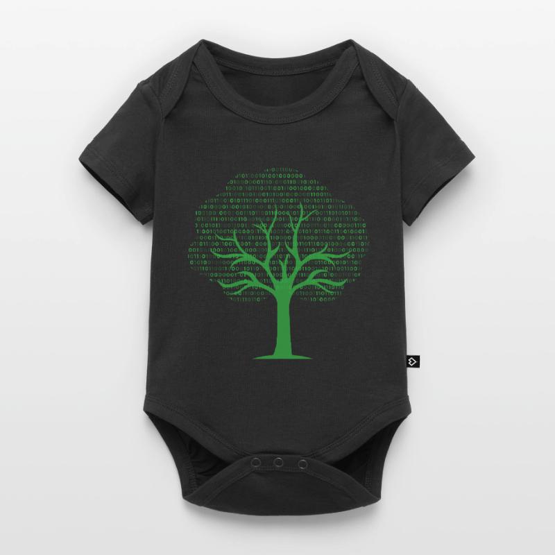 Binary Tree... Programmierer & Nerd Baby Premium Kurzarmbody