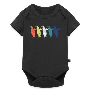 Pingouins - Body à manches courtes Premium Bébé - noir - Devant