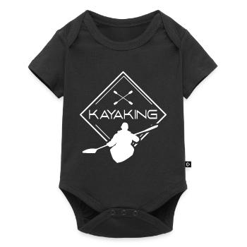 Kayak Kajakfahrer Kajakfahren Kajak Kayaking - Body à manches courtes Premium Bébé - noir - Devant