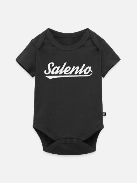 Salento Küsten Script - Baby Premium Kurzarmbody - Schwarz