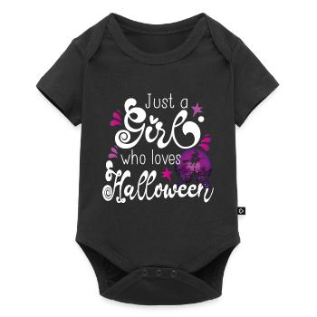 Halloween Girl November Gift Cadeau - Body à manches courtes Premium Bébé - noir - Devant