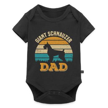 Schnauzer - Baby Premium short-sleeve bodysuit - black - Front