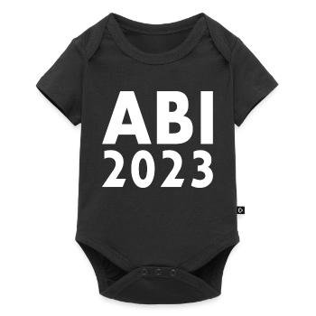 Abi 2023 - Baby Premium Kurzarmbody - Schwarz - Vorne