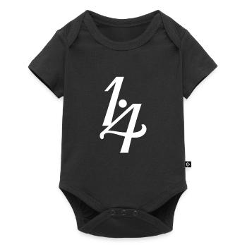 Conception humaine 1/4 Profil - Body à manches courtes Premium Bébé - noir - Devant